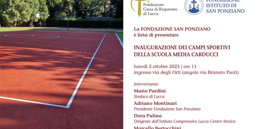 Nuova vita per i campi sportivi della scuola Carducci